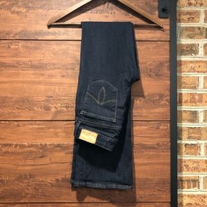 Level 99 Chloe Bootcut Jeans Dark wash size 27